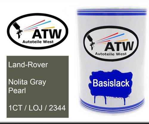 Land-Rover, Nolita Gray Pearl, 1CT / LOJ / 2344: 500ml Lackdose, von ATW Autoteile West.
